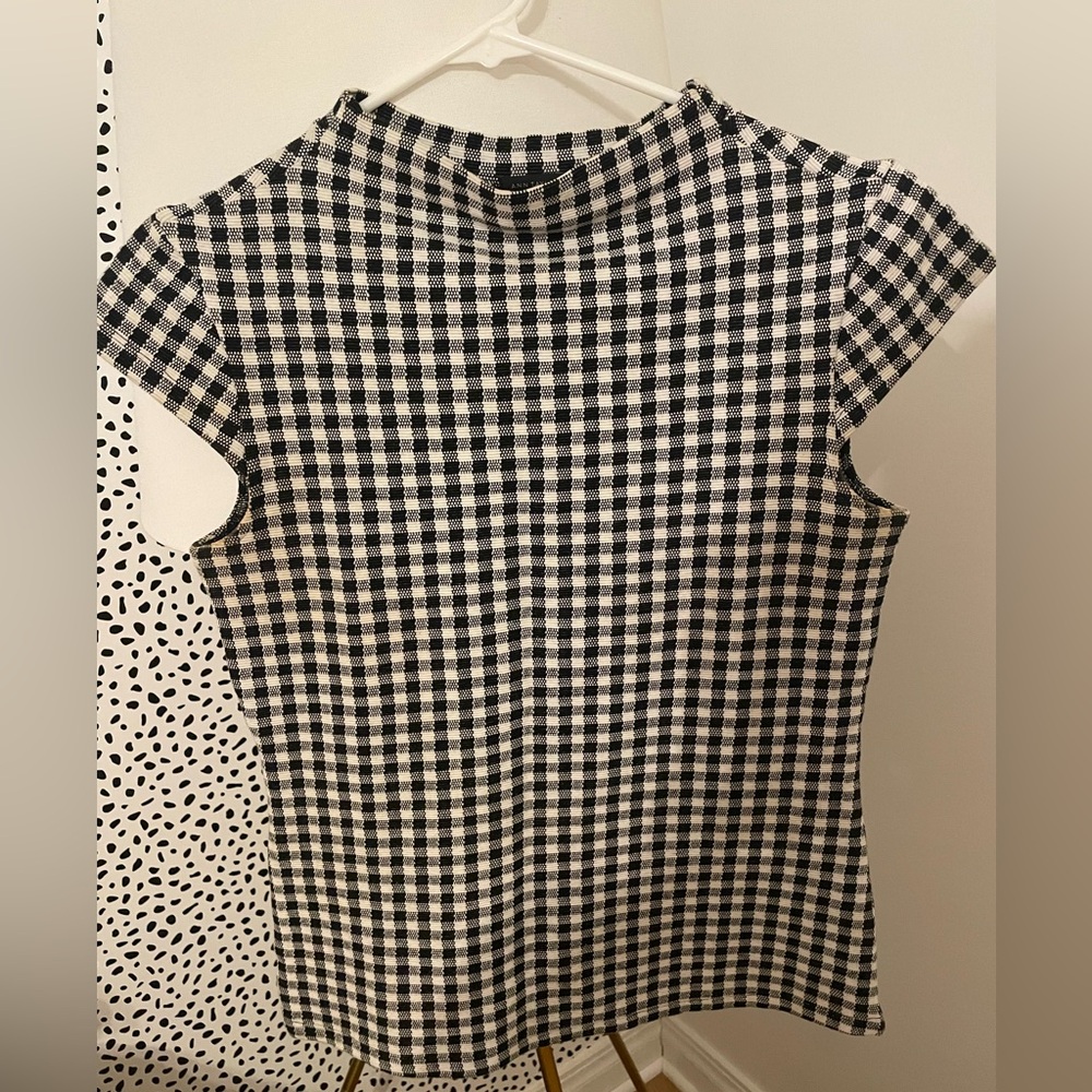 Ann Taylor Gingham Top
